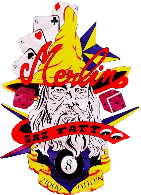 Merlin saz tattoo Merlin saz tattoo